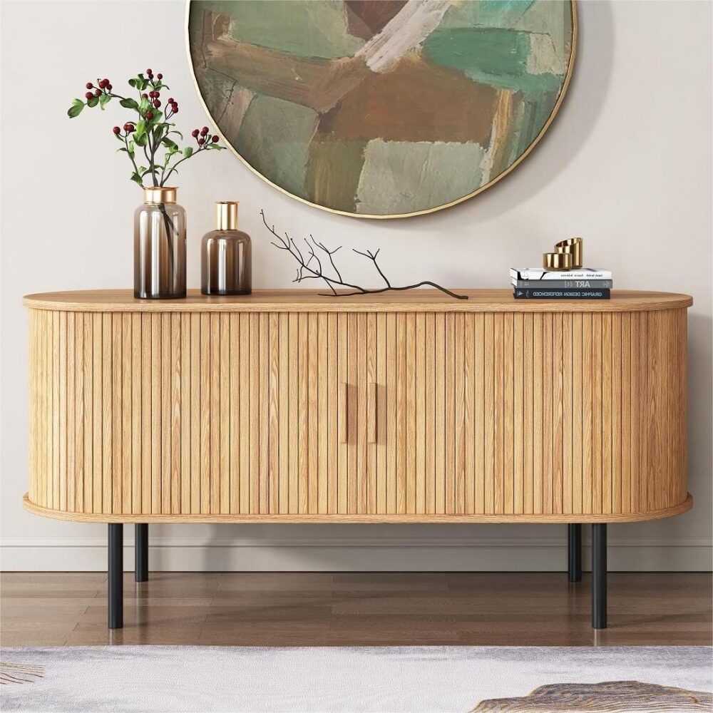 Ripple Sideboard with Sliding Doors