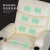 CELINA Electric Massage Recliner Chair Cream