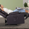 HARLOW Electric Massage Recliner Chair Brown