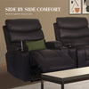 HARLOW Electric Massage Recliner Chair Brown