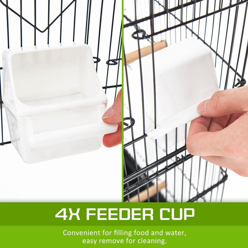VEER 92cm 2-in-1 Parrot Aviary Bird Cage