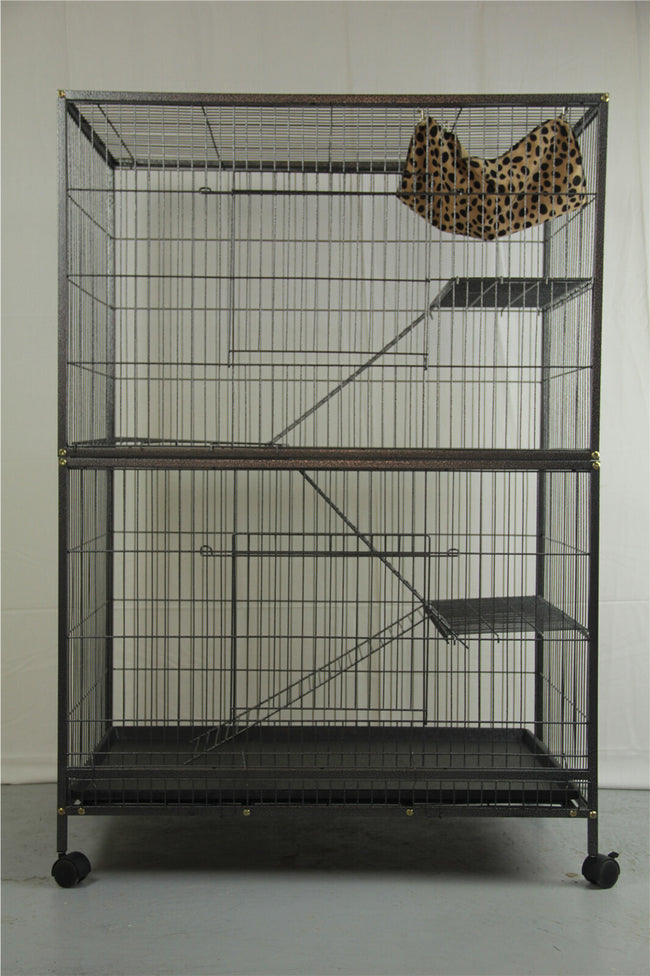 YES4PETS 3 Platforms & 3 Ladders – Accessory Set for 140cm Cages