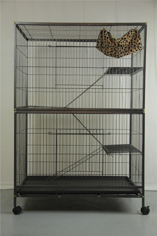 YES4PETS 3 Platforms & 3 Ladders – Accessory Set for 140cm Cages