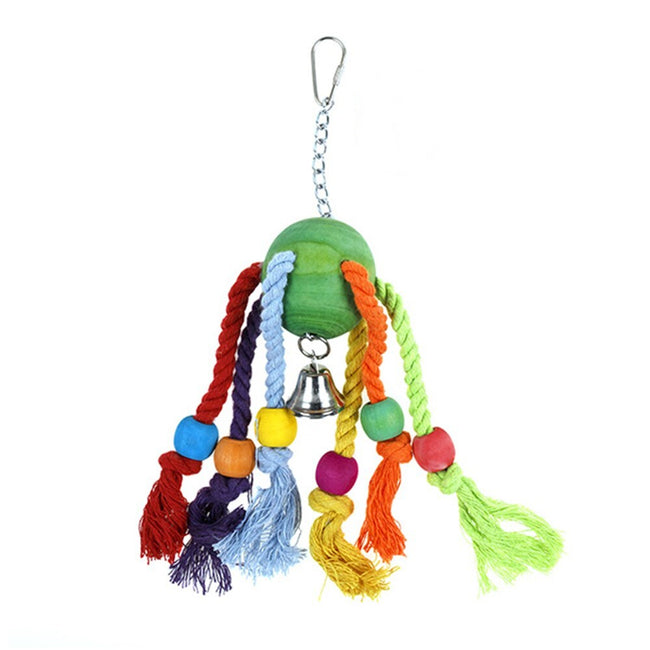 YES4PETS 3-Pack Wooden Hanging Swings