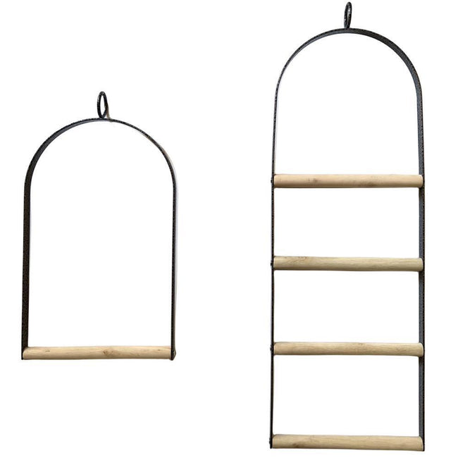 YES4PETS Jumbo Bird Cage Swing