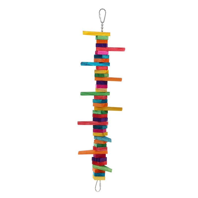 YES4PETS 4-Pack Assorted Large Wooden Hanging Swings