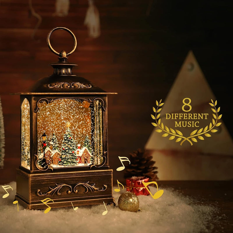 BDI Snowman Christmas Music Lantern