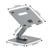 Simplecom CHT660 Laptop Stand with 6-Port USB-C Dock