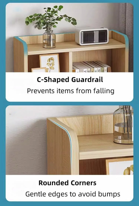 2 Bedside Tables with Lockable Drawer