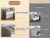 Set of 2 Bedside Tables with Drawers