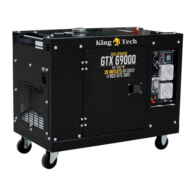 KINGTECH 8.4kW/6kW Single-Phase Diesel Generator
