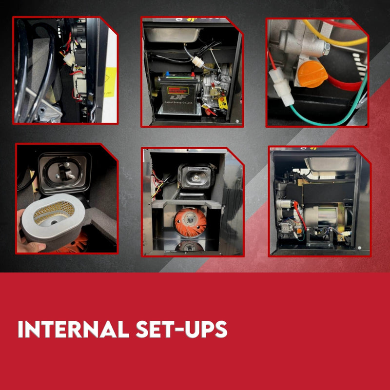 KINGTECH 8.4kW/6kW Single-Phase Diesel Generator