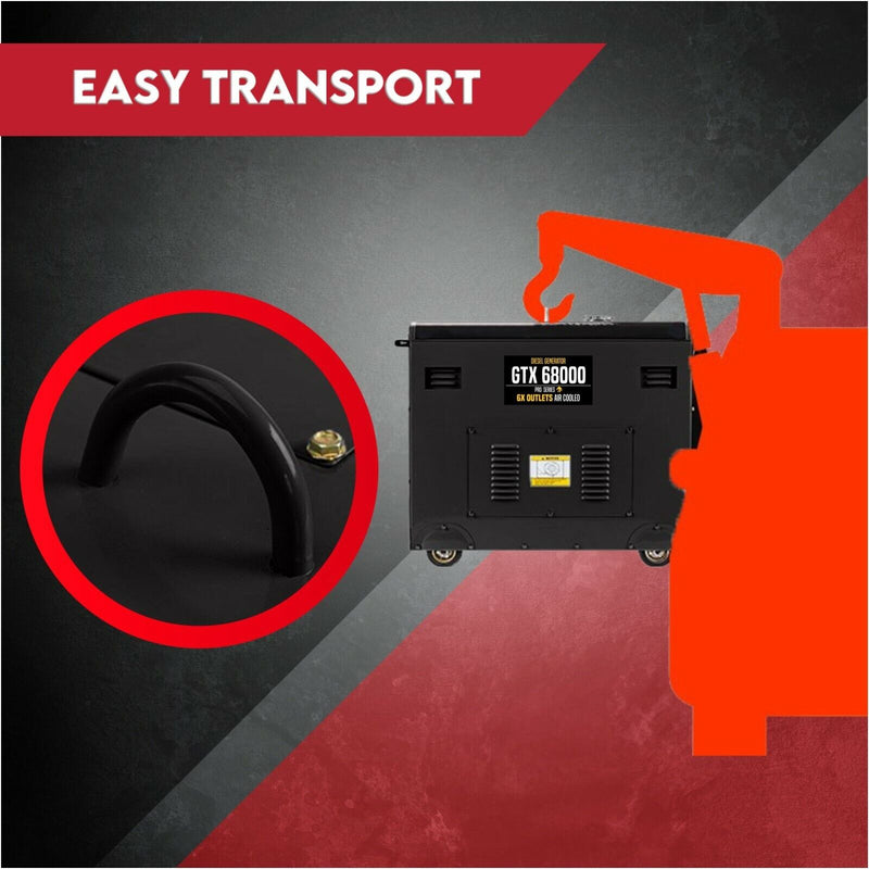 8.4kW Single-Phase Diesel Generator – Portable 13HP