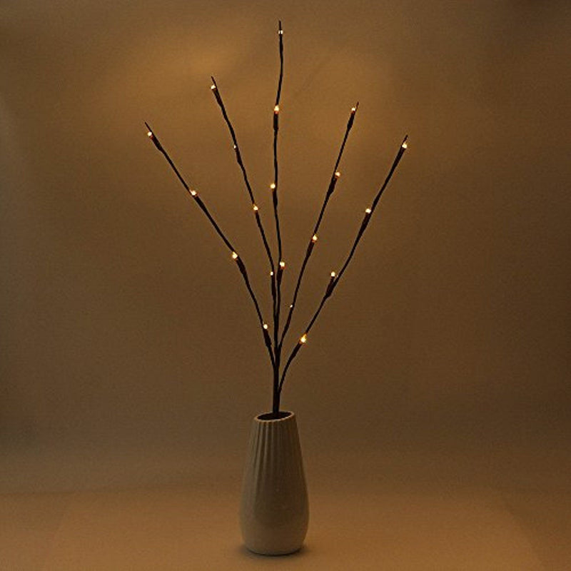 LED Light Bunch Stem Fairy Lights – Warm White, Battery Powered (10 Sets)