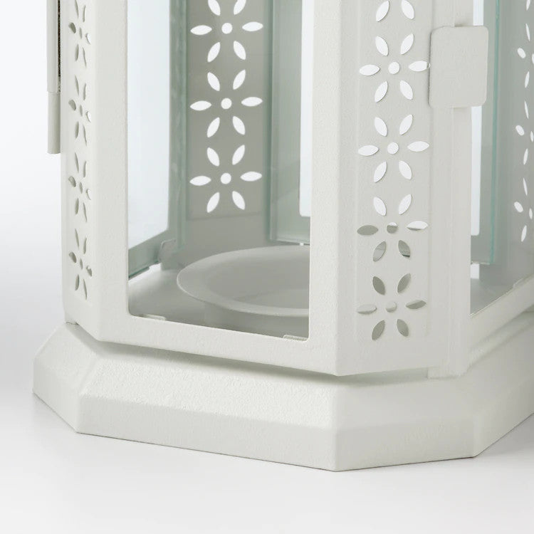 5 Pack of White Metal Miners Lanterns