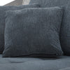 Corner Sof Chaise – Polyester Fabric w/ Two Pillows & Pocket Springs