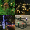 Solar Fairy String Led Lights 12M-32M Outdoor Garden (12M100Led)