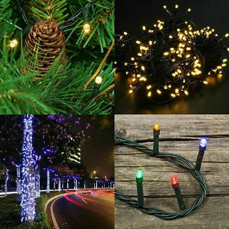 Solar Fairy String Led Lights 12M-32M Outdoor Garden (22M200Led)