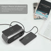 Bluetooth Speaker with 15W Wireless Charger & FM Alarm Clock (Grey)