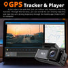 4K Wi-Fi Dash Cam – Front 4K & Rear 1080P Dual Recording with GPS and 64GB Card