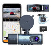 3-Channel 4K+1K+1K Wi-Fi Car Dash Cam – Interior & Exterior Recording with 32GB Card