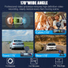 3-Channel 4K+1K+1K Wi-Fi Car Dash Cam – Interior & Exterior Recording with 32GB Card