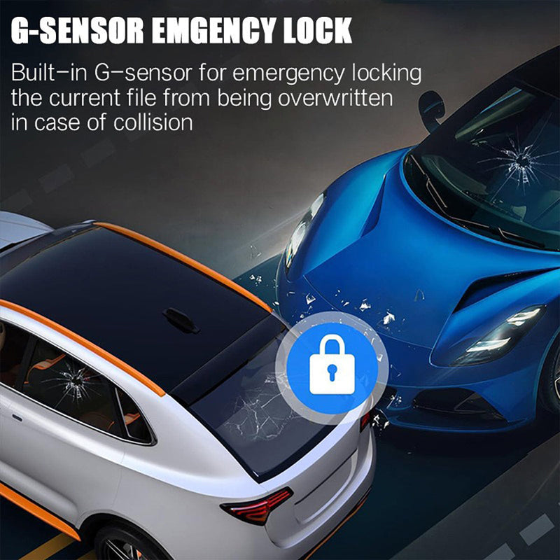 3-Channel 4K+1K+1K Wi-Fi Car Dash Cam – Interior & Exterior Recording with 32GB Card