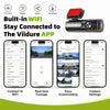 4K Wi-Fi Dual Lens Car Dash Cam – Wide Angle IPS Screen with Night Vision & 32GB Card