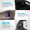 Wi-Fi 3-Channel Dash Cam 1080P Full HD + 32GB Card