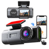 4K UHD Dash Cam – WiFi Front Camera with Night Vision & 64GB Card