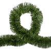 5x 2.5m Christmas Tinsel Garland Sparkly Snowflake Pine Green