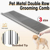 Stainless Steel Pet Grooming Comb Brush – 19 x 4CM