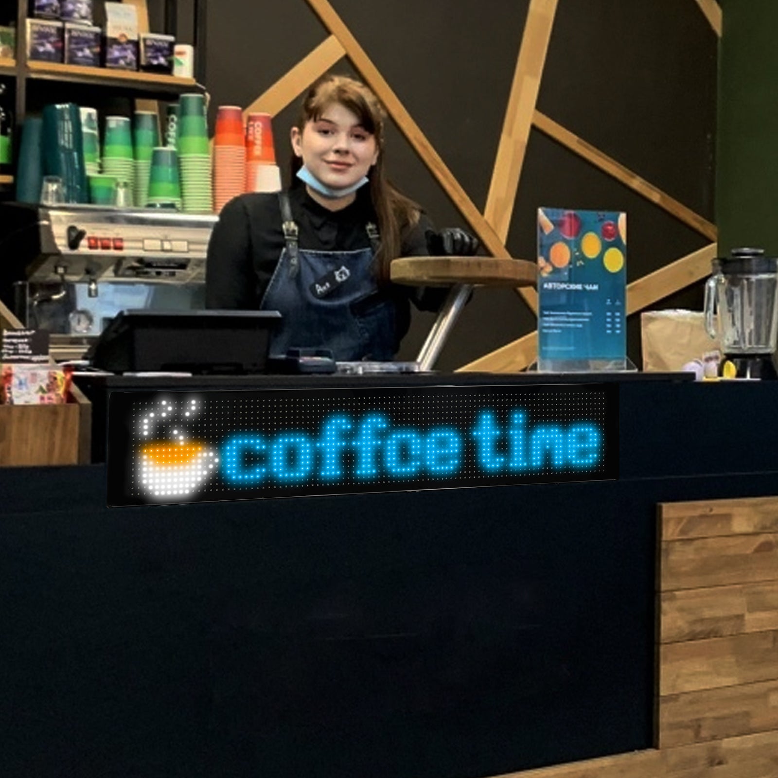 Flexible LED Matrix Panel IP65 – App Controlled (192 × 898mm)