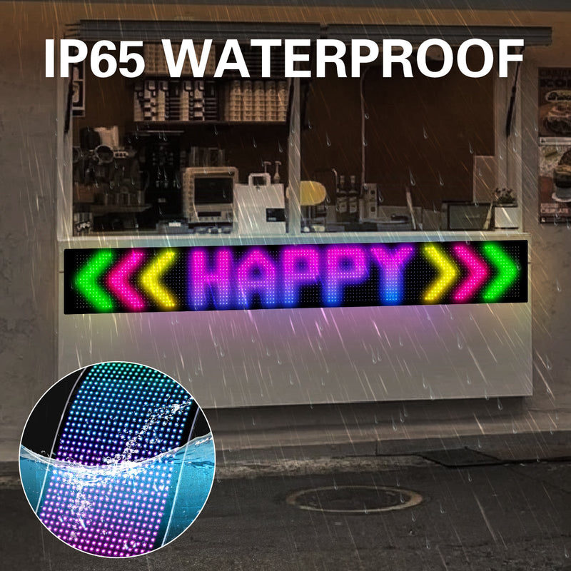 Flexible LED Matrix Panel IP65 – App Controlled