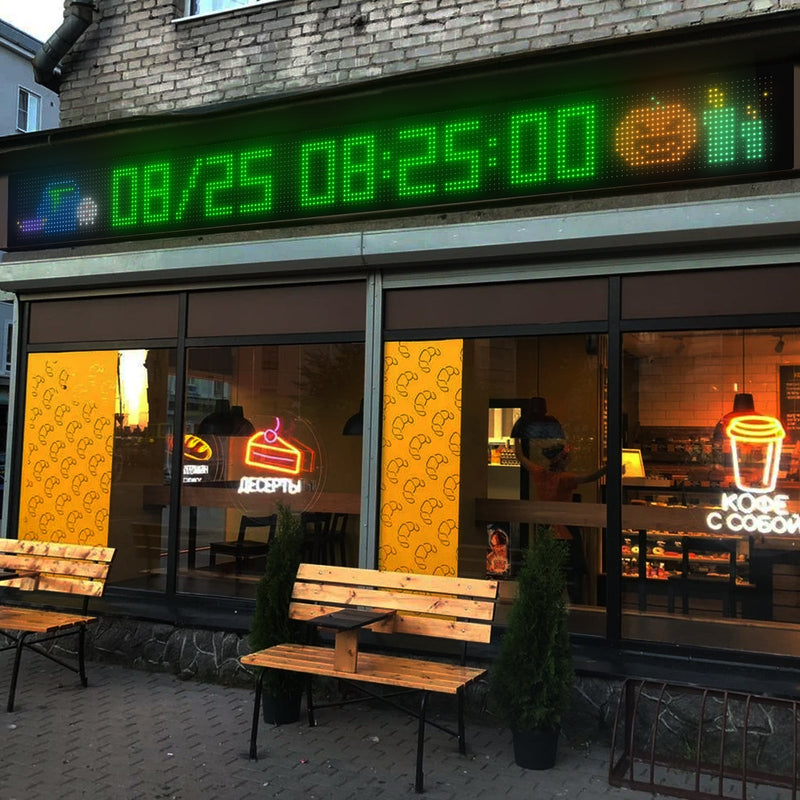 Flexible LED Matrix Panel IP65 – App Controlled (192 × 1762mm)