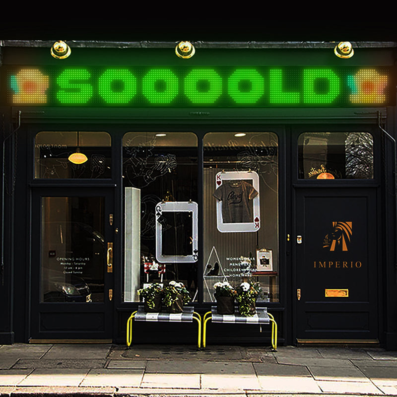 Flexible LED Matrix Panel IP65 – App Controlled (192 × 1762mm)