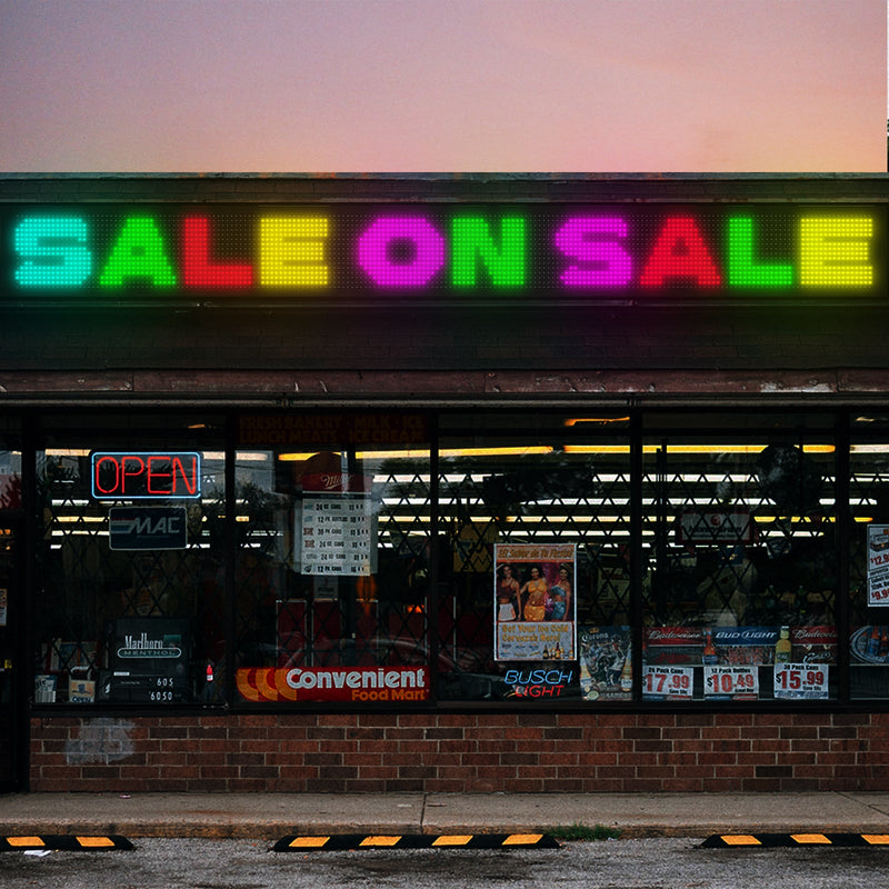 Flexible LED Matrix Panel IP65 – App Controlled (192 × 1762mm)