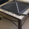 30" Square Slate Tile Fire Pit – Outdoor Patio Heater