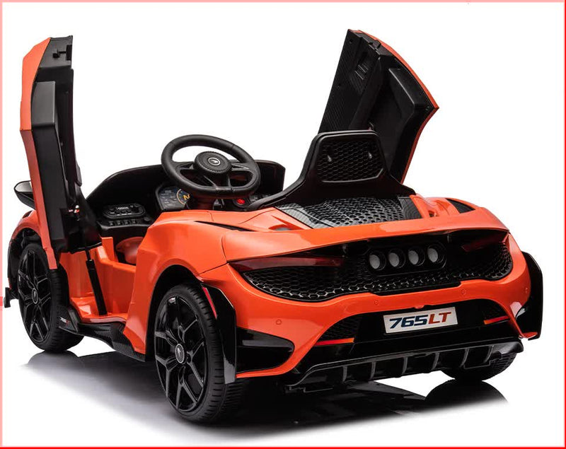 12V Licensed McLaren 765LT Kids Electric Ride-On Car