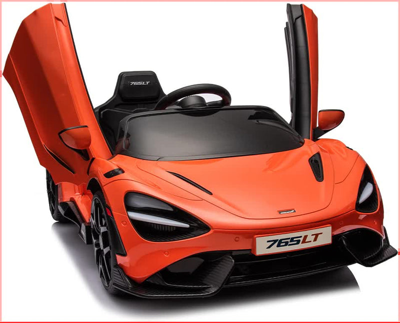 12V Licensed McLaren 765LT Kids Electric Ride-On Car