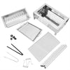 Stainless Steel Portable Charcoal BBQ Grill Set – Camping & Picnic