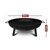 Portable Outdoor Fire Pit Bowl – Steel Patio Heater