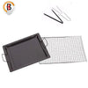 Portable Outdoor Mangal BBQ Grill – Charcoal Shish Kebab & Shashlik Cooker