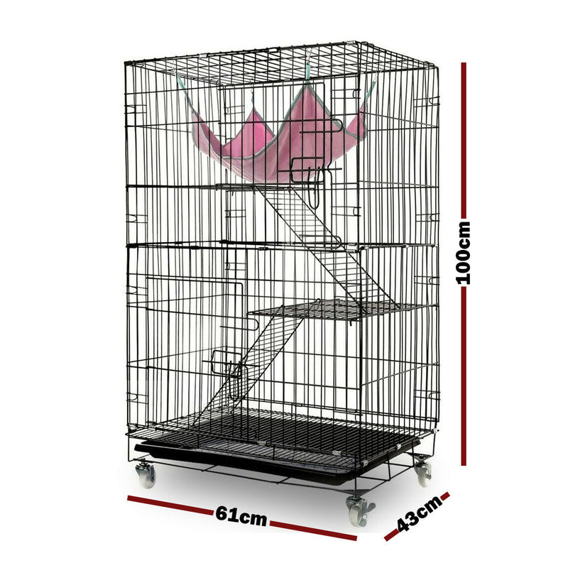 3-Level Multi-Pet Cage