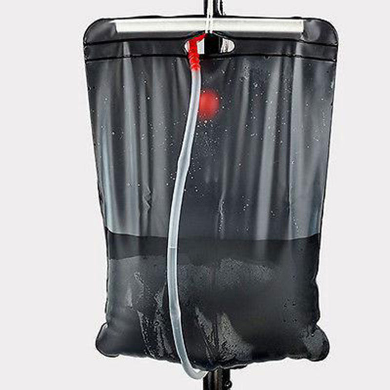 Pop Up Portable Privacy Shower Tent & 20L Camping Water Bag – Blue