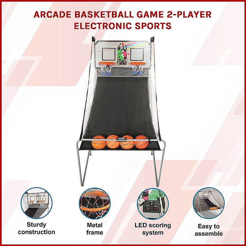 Arcade Basketball Game – 2 Player Electronic Sports