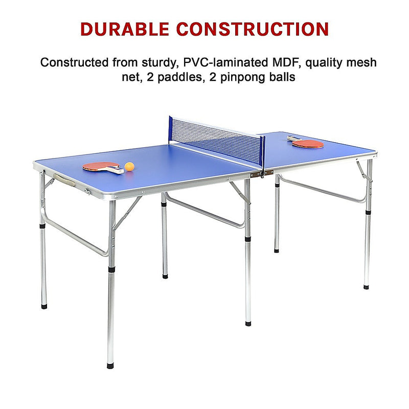 152cm Portable Folding Table Tennis / Ping Pong Table