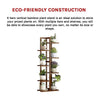 6-Tier Vertical Bamboo Plant Stand – Staged Flower Shelf Rack