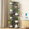 6-Tier Bamboo Plant Stand – Vertical Staged Flower Shelf Rack