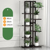 6-Tier Bamboo Plant Stand – Vertical Staged Flower Shelf Rack